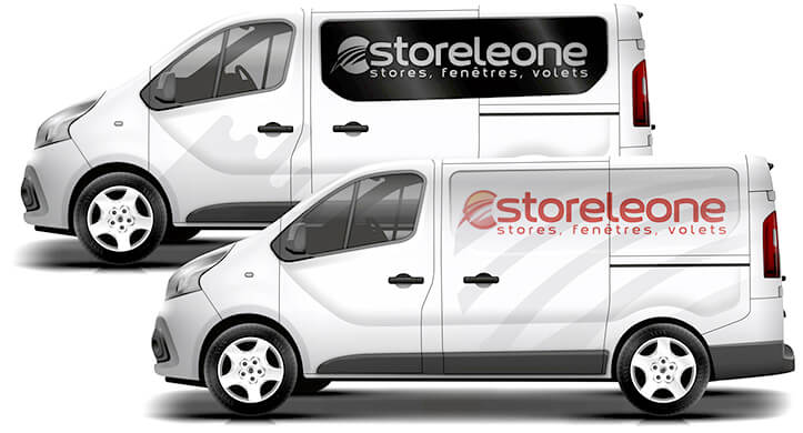 Camions Store Leone installation de Stores à Nice